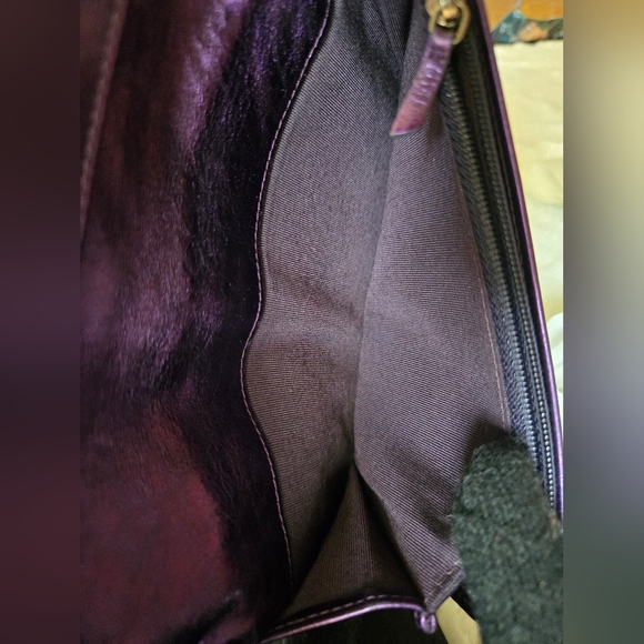 Chanel 2.55 Matelasse Lambskin Wallet In Metallic Purple - Picture 16 of 17